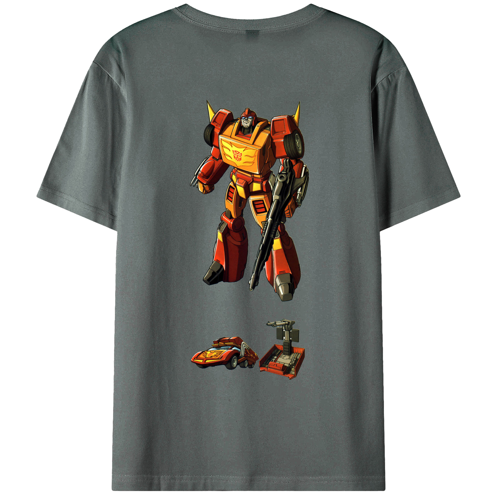 （画像用）  綿100％ メンズ半袖Tシャツ（バックプリント） 通気性